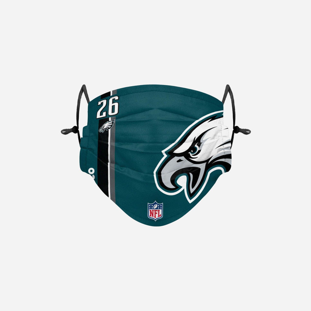 Miles Sanders Philadelphia Eagles On-Field Sideline Logo Face Cover FOCO - FOCO.com
