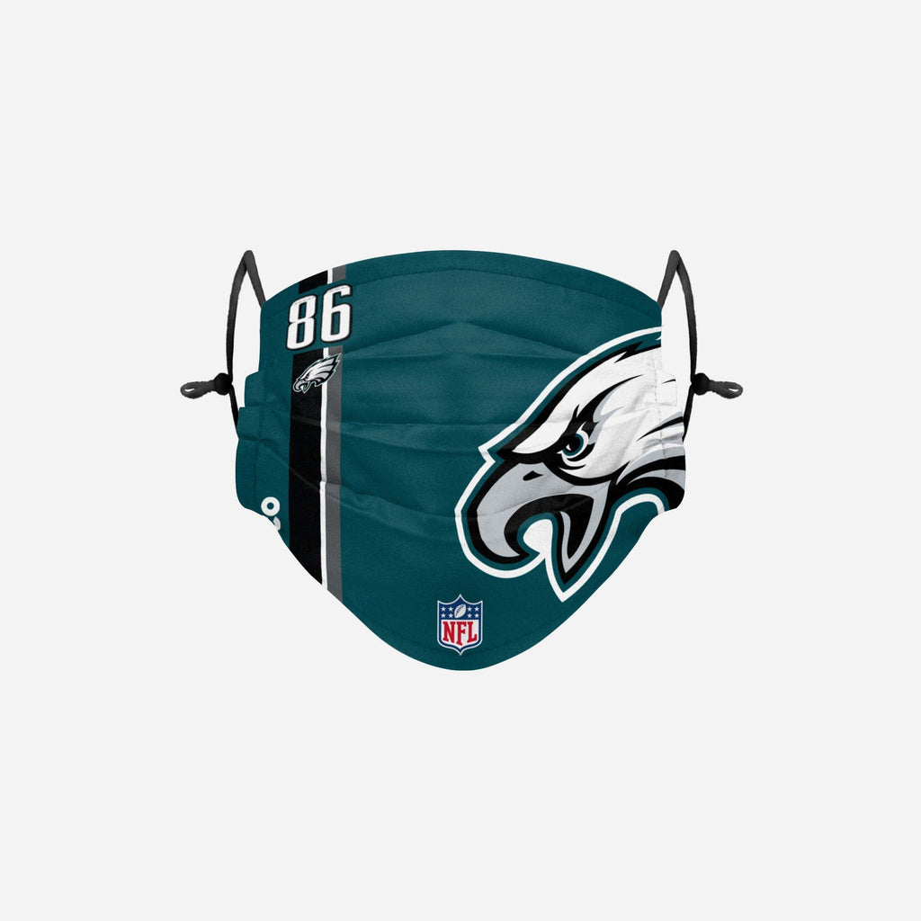 Zach Ertz Philadelphia Eagles On-Field Sideline Logo Face Cover FOCO - FOCO.com