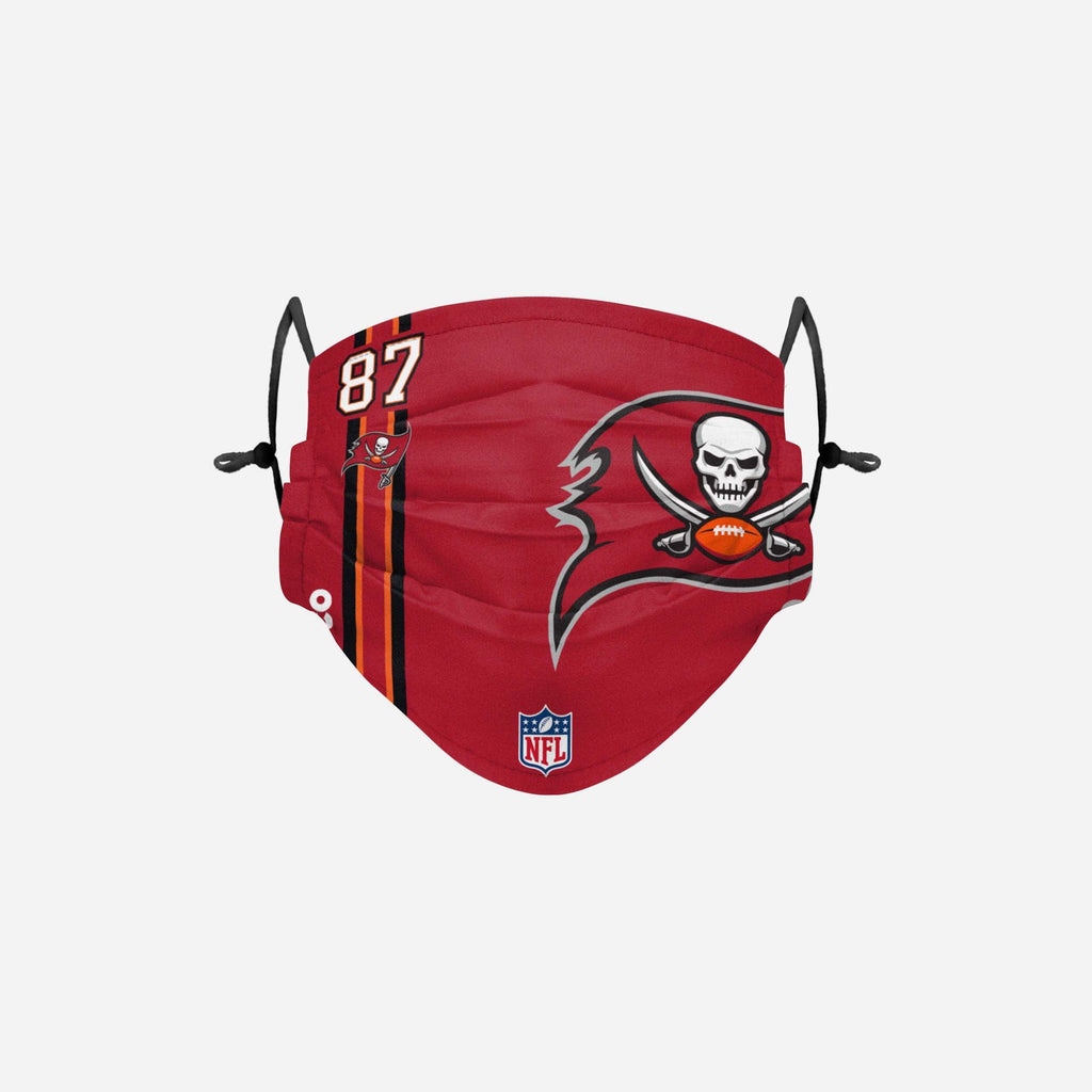 Rob Gronkowski Tampa Bay Buccaneers On-Field Sideline Logo Face Cover FOCO - FOCO.com