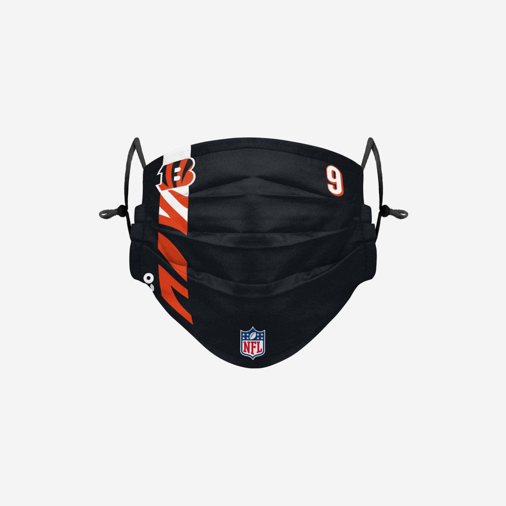 Joe Burrow Cincinnati Bengals On-Field Sideline Face Cover FOCO - FOCO.com