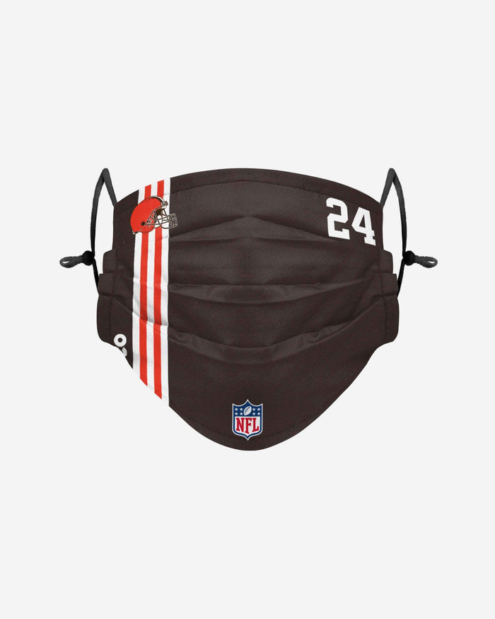 Nick Chubb Cleveland Browns On-Field Sideline Face Cover FOCO - FOCO.com