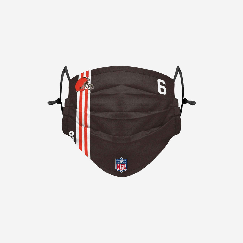 Baker Mayfield Cleveland Browns On-Field Sideline Face Cover FOCO - FOCO.com