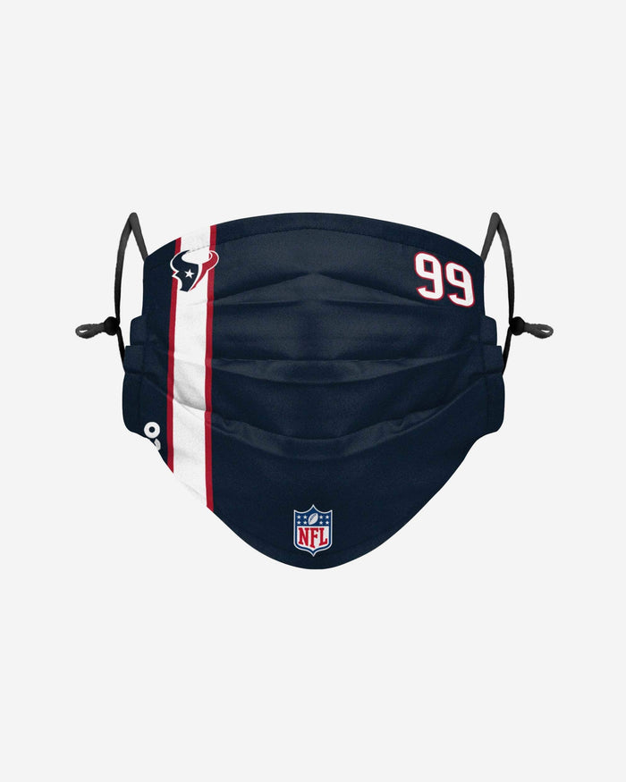 JJ Watt Houston Texans On-Field Sideline Face Cover FOCO - FOCO.com