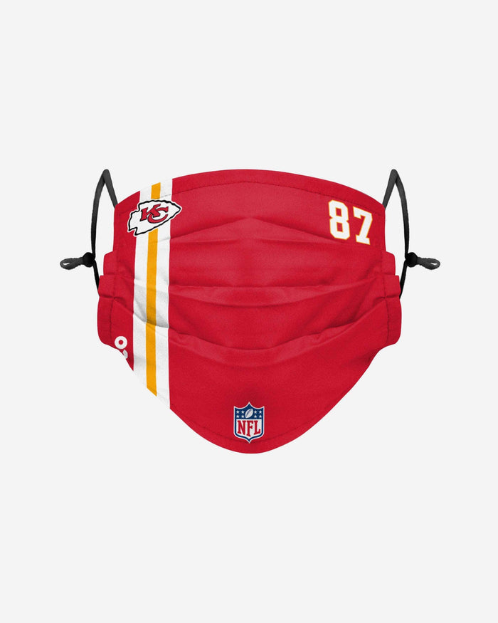 Travis Kelce Kansas City Chiefs On-Field Sideline Face Cover FOCO - FOCO.com