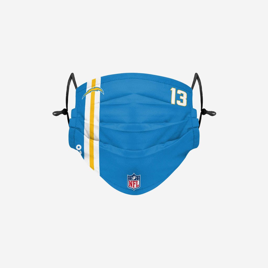 Keenan Allen Los Angeles Chargers On-Field Sideline Face Cover FOCO - FOCO.com