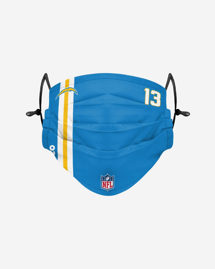 Keenan Allen Los Angeles Chargers On-Field Sideline Face Cover FOCO - FOCO.com