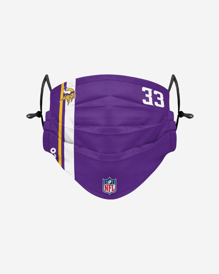 Dalvin Cook Minnesota Vikings On-Field Sideline Face Cover FOCO - FOCO.com