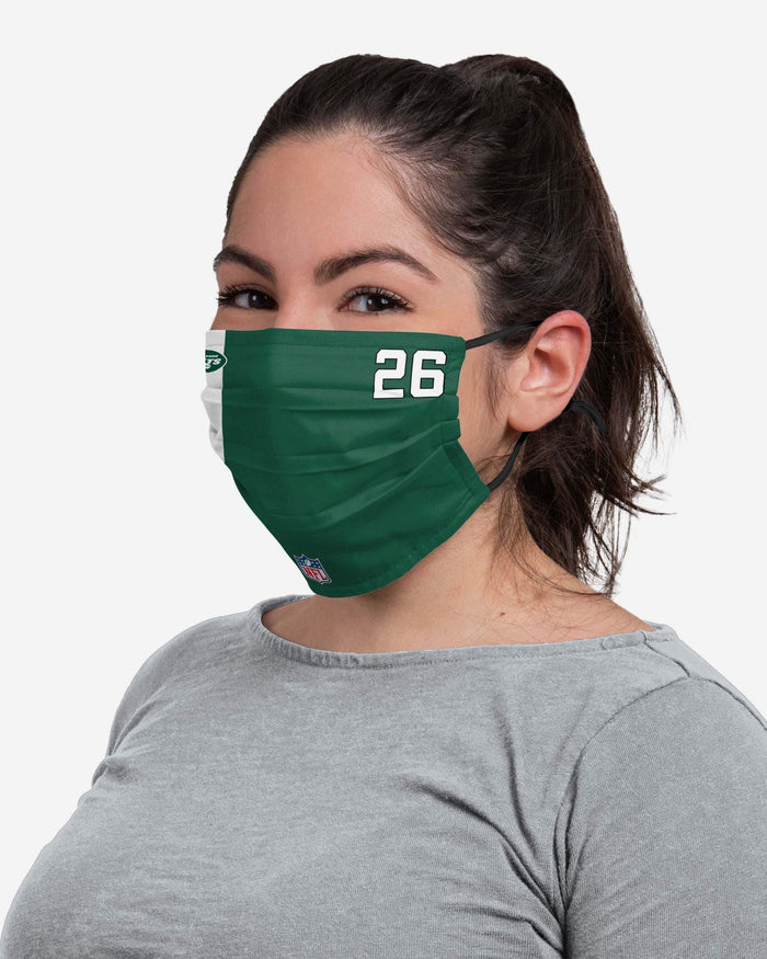 Le'Veon Bell New York Jets On-Field Sideline Face Cover FOCO - FOCO.com