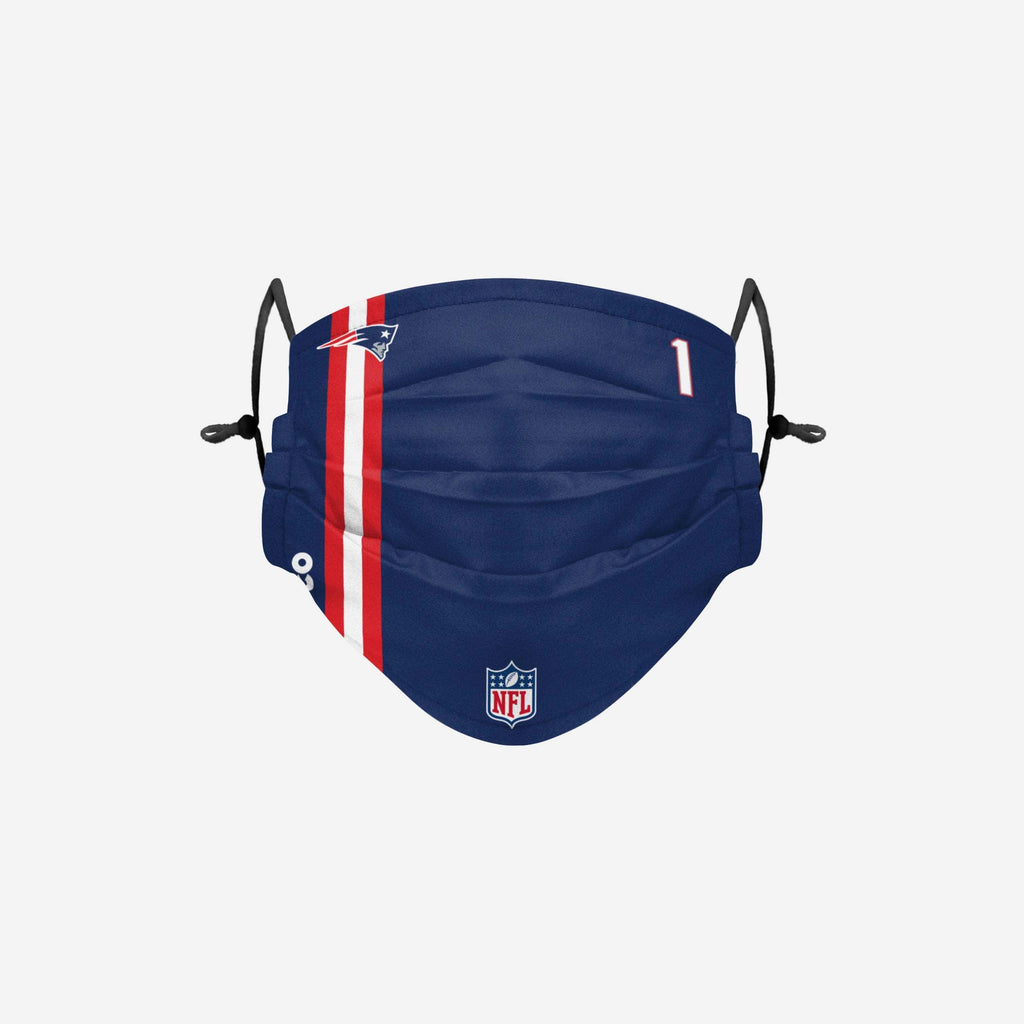 Cam Newton New England Patriots On-Field Sideline Face Cover FOCO - FOCO.com