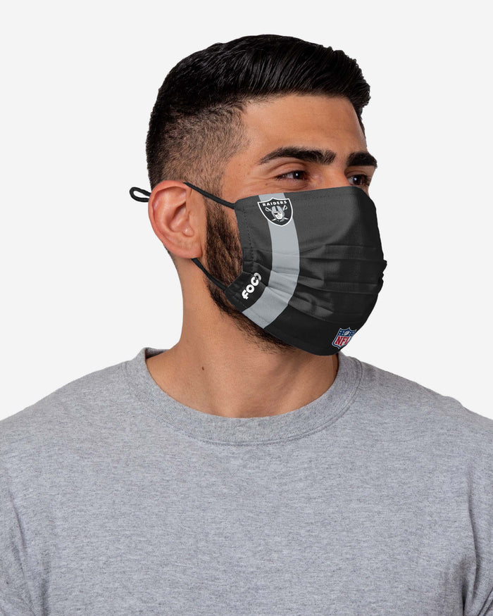 Josh Jacobs Las Vegas Raiders On-Field Sideline Face Cover FOCO - FOCO.com