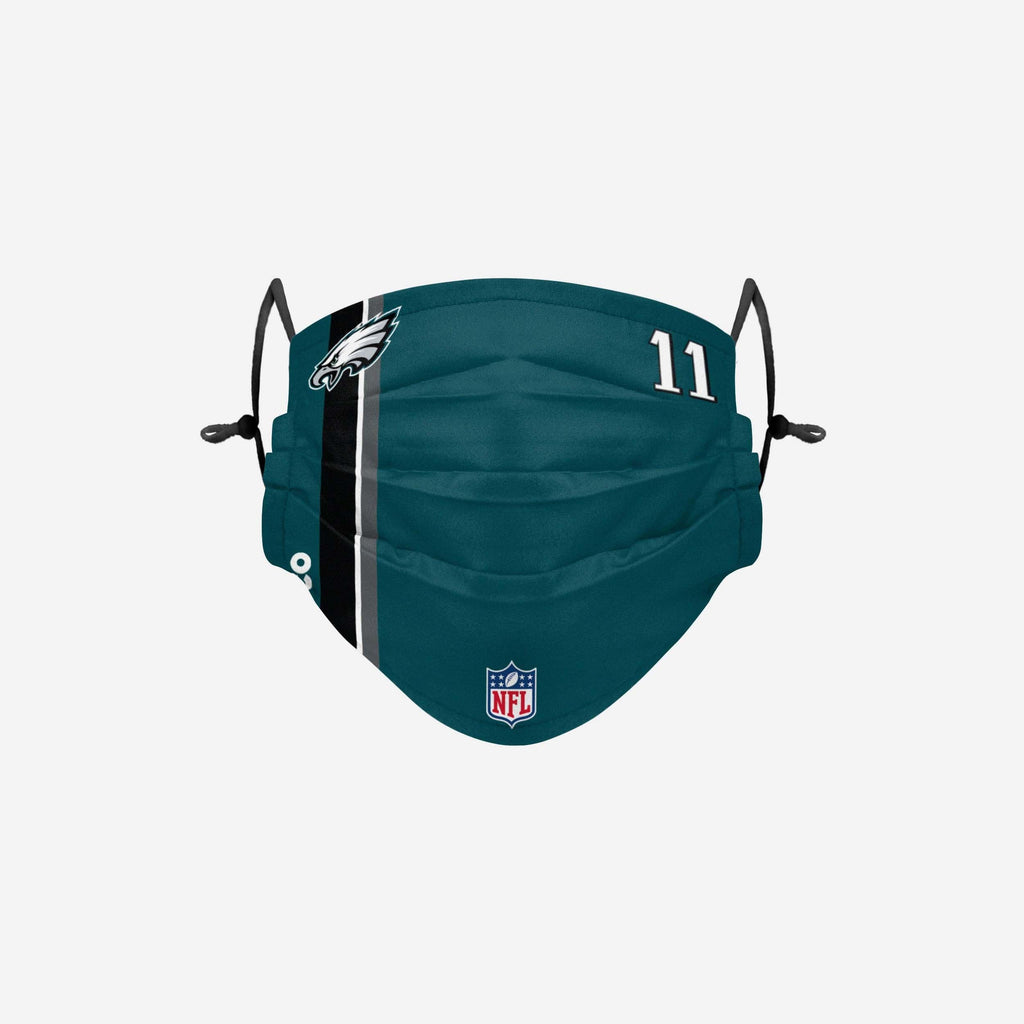 Carson Wentz Philadelphia Eagles On-Field Sideline Face Cover FOCO - FOCO.com
