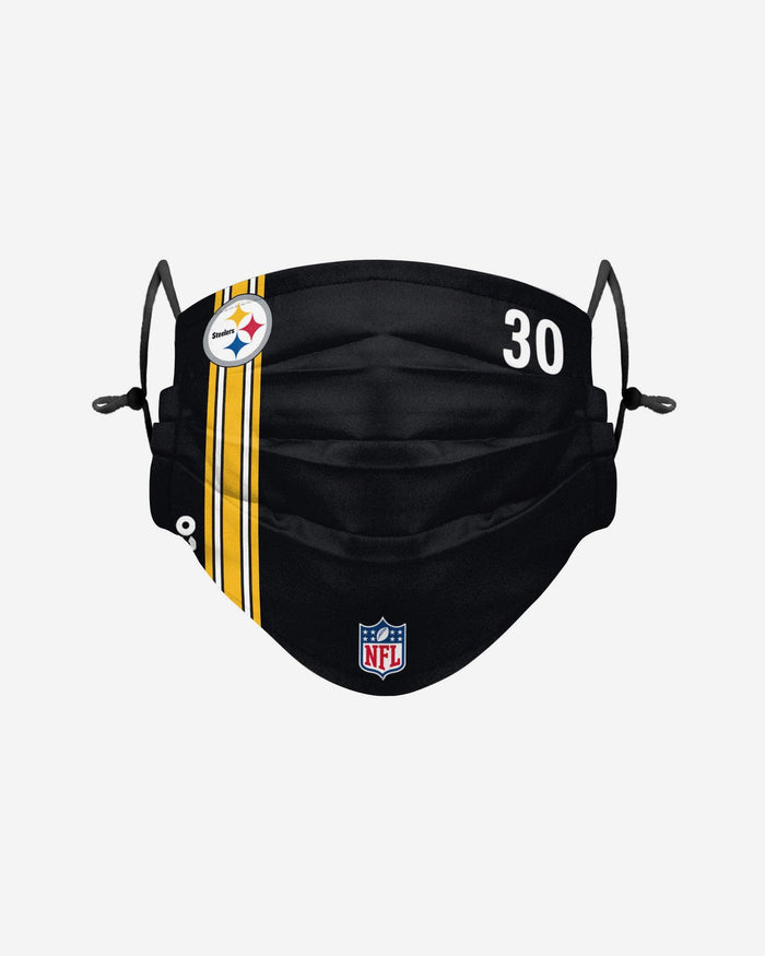 James Conner Pittsburgh Steelers On-Field Sideline Face Cover FOCO - FOCO.com