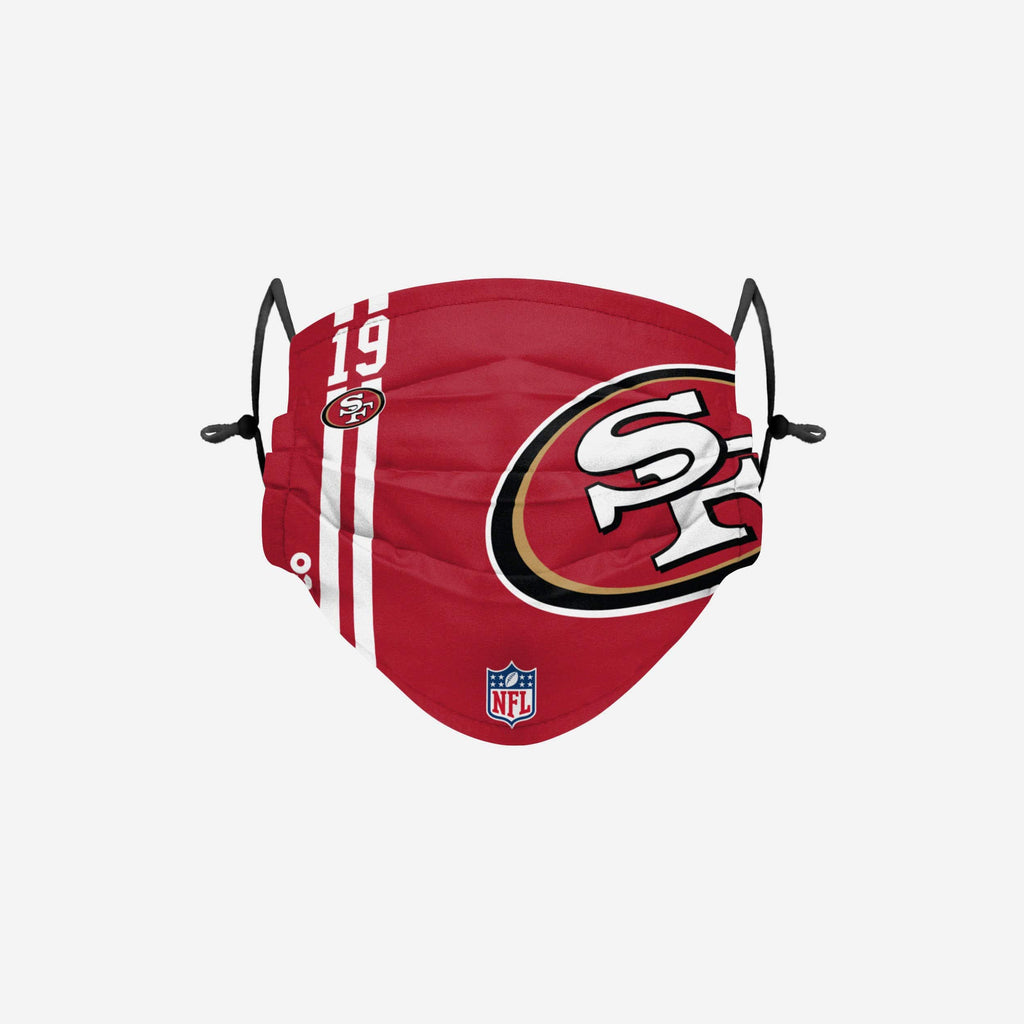 Deebo Samuel San Francisco 49ers On-Field Sideline Logo Face Cover FOCO - FOCO.com