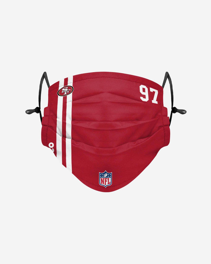 Nick Bosa San Francisco 49ers On-Field Sideline Face Cover FOCO - FOCO.com