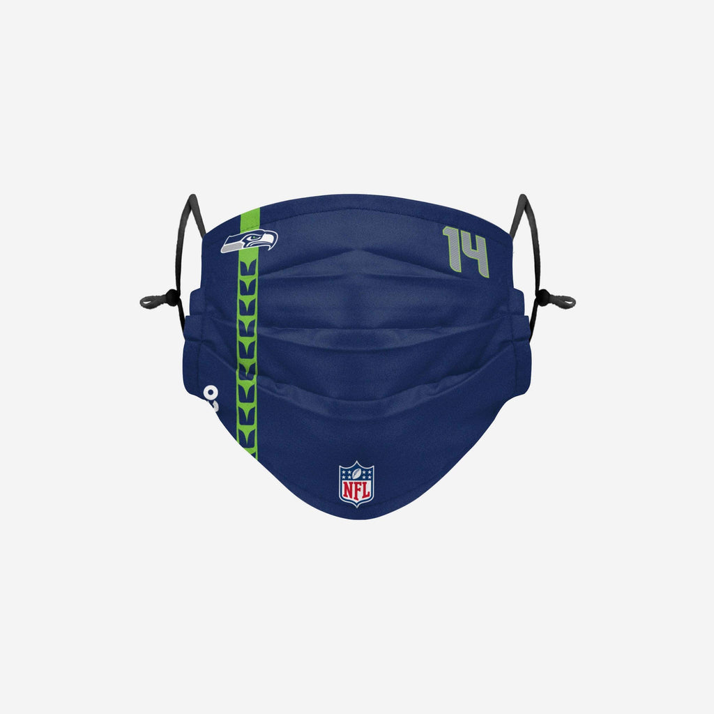 DK Metcalf Seattle Seahawks On-Field Sideline Face Cover FOCO - FOCO.com
