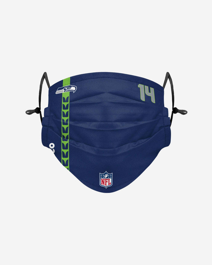 DK Metcalf Seattle Seahawks On-Field Sideline Face Cover FOCO - FOCO.com