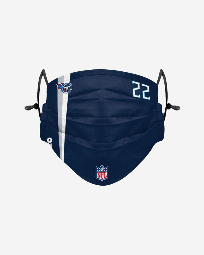 Derrick Henry Tennessee Titans On-Field Sideline Face Cover FOCO - FOCO.com
