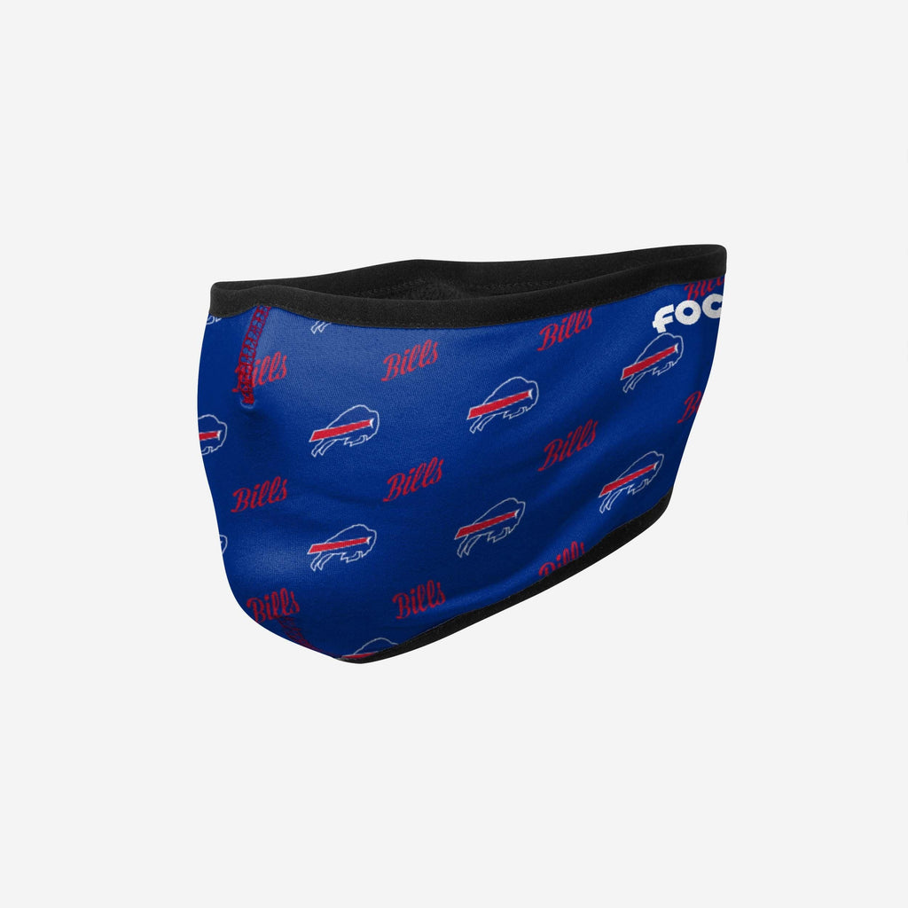 Buffalo Bills Repeat Script Earband Face Cover FOCO - FOCO.com