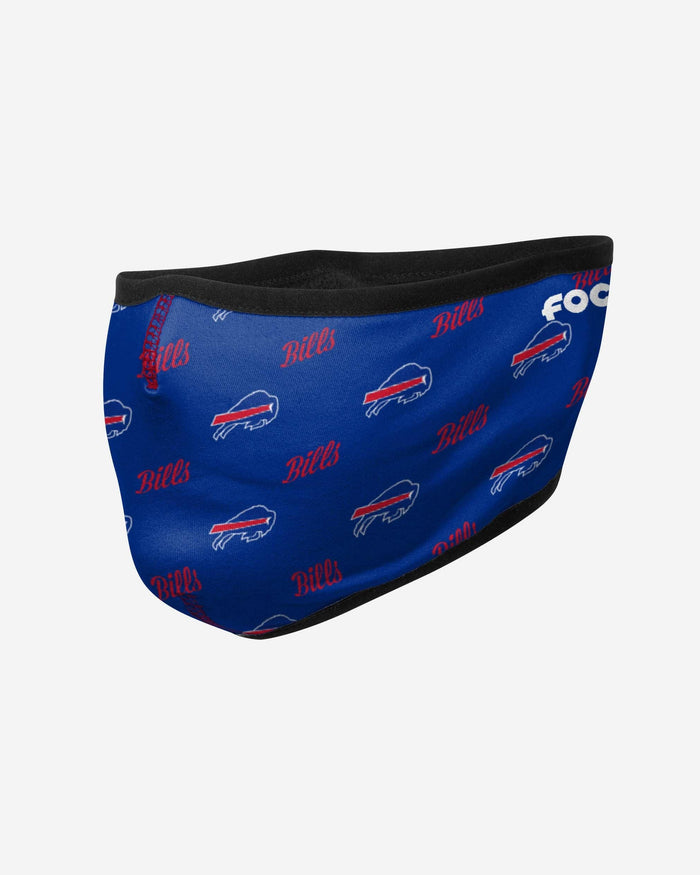 Buffalo Bills Repeat Script Earband Face Cover FOCO - FOCO.com