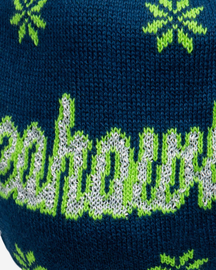 Seattle Seahawks Womens Knit 2 Pack Face Cover FOCO - FOCO.com