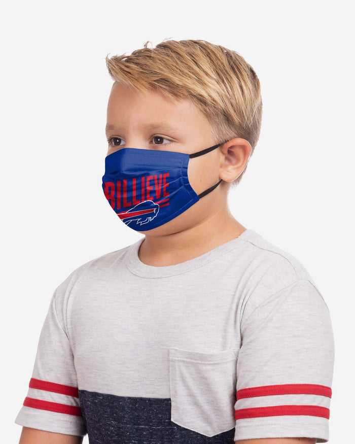 Buffalo Bills Youth Rising Stars Adjustable 5 Pack Face Cover FOCO - FOCO.com