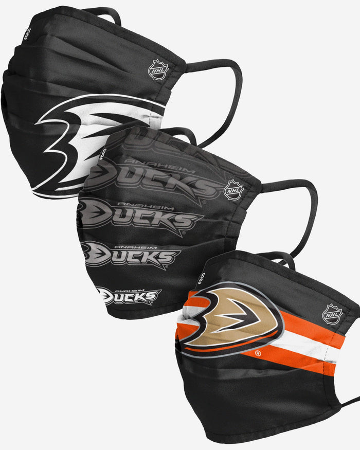 Anaheim Ducks Matchday 3 Pack Face Cover FOCO - FOCO.com