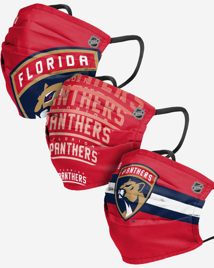 Florida Panthers Matchday 3 Pack Face Cover FOCO - FOCO.com