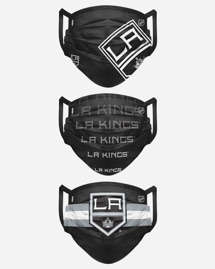Los Angeles Kings Matchday 3 Pack Face Cover FOCO - FOCO.com