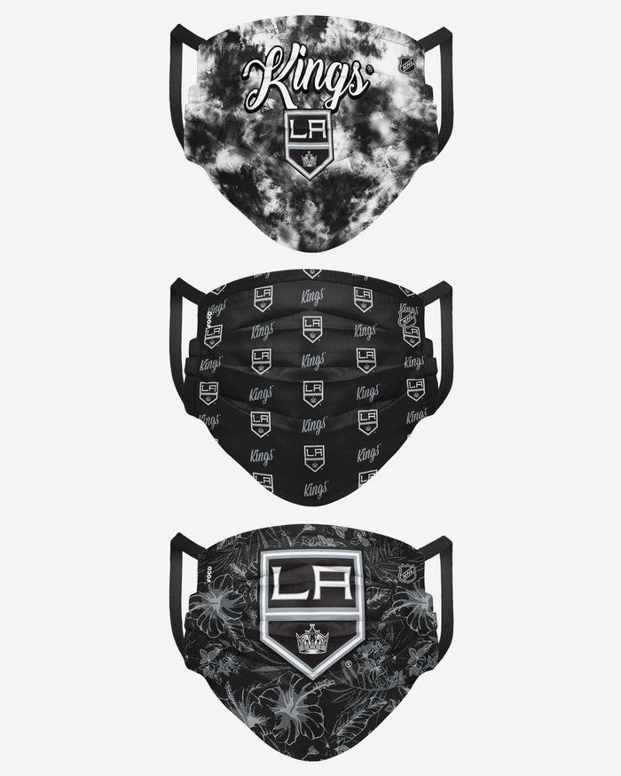 Los Angeles Kings Womens Matchday 3 Pack Face Cover FOCO - FOCO.com