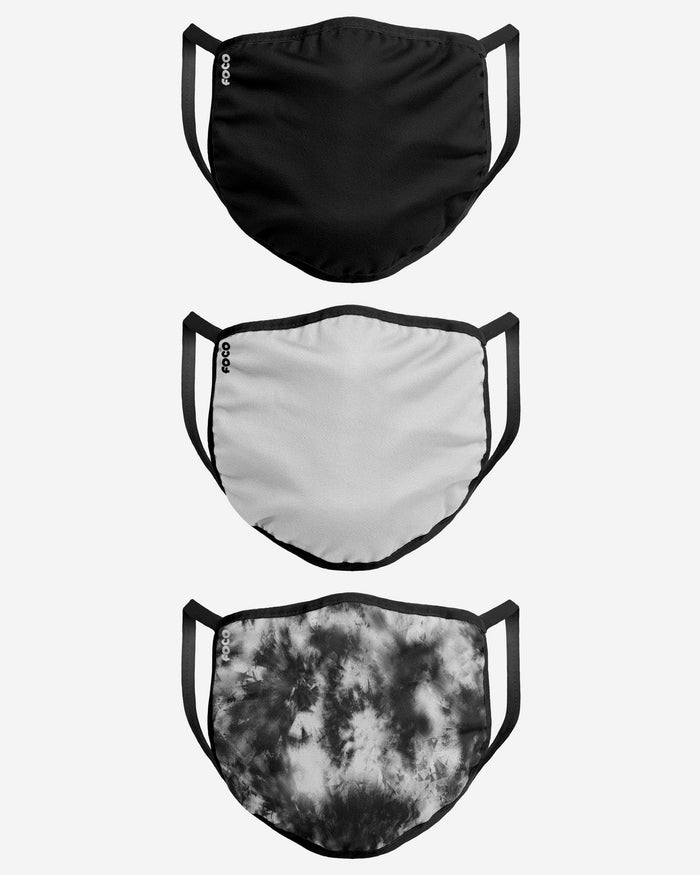 Black & White 3 Pack Face Cover FOCO - FOCO.com