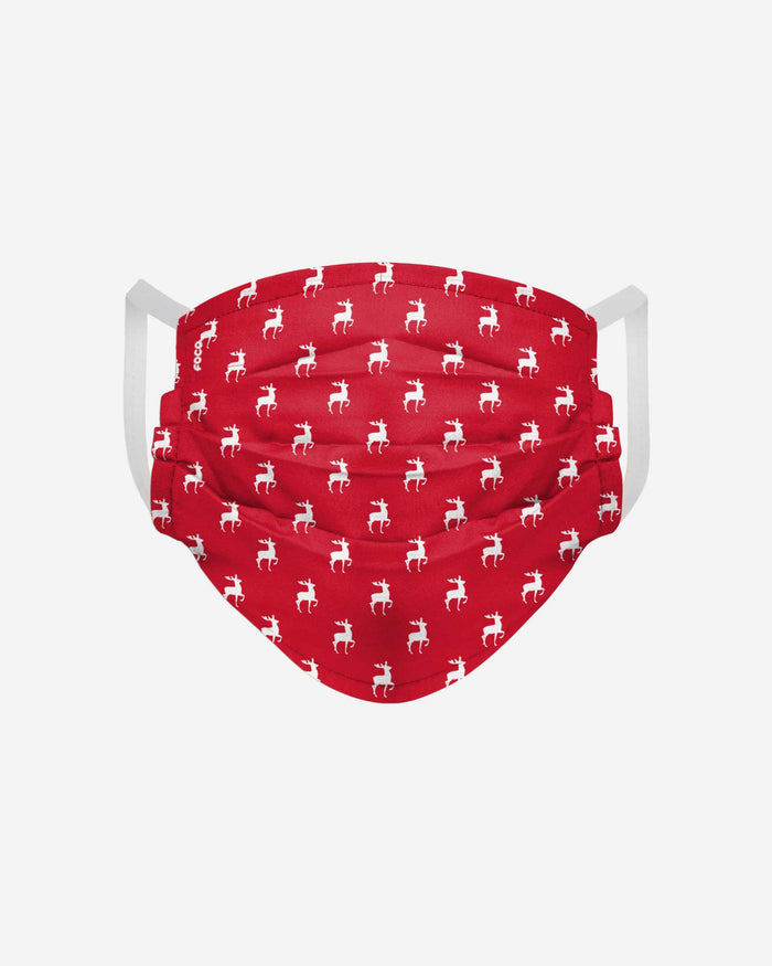 Repeat Reindeer Pleated Face Cover FOCO - FOCO.com