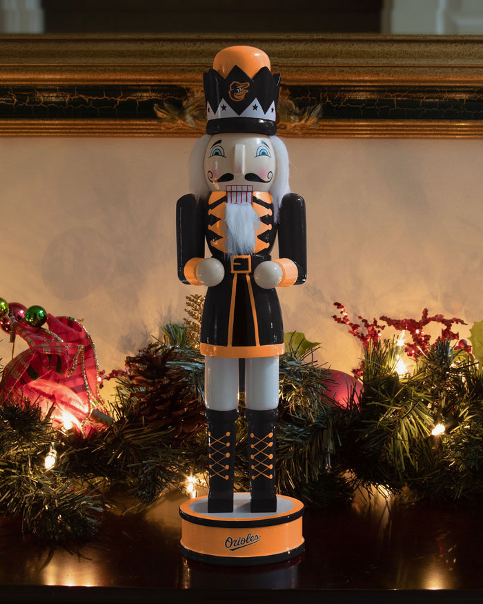 Baltimore Orioles Team Spirit Nutcracker FOCO - FOCO.com