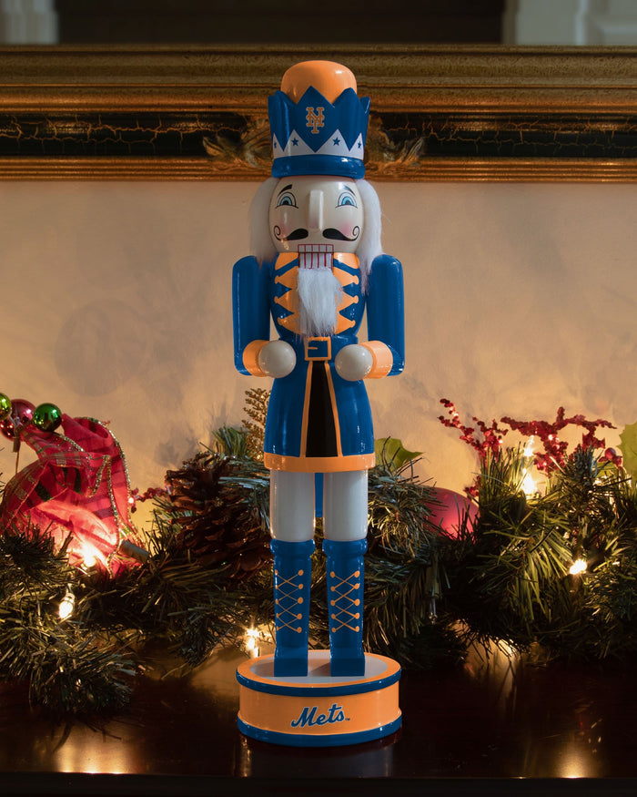New York Mets Holiday Nutcracker FOCO - FOCO.com