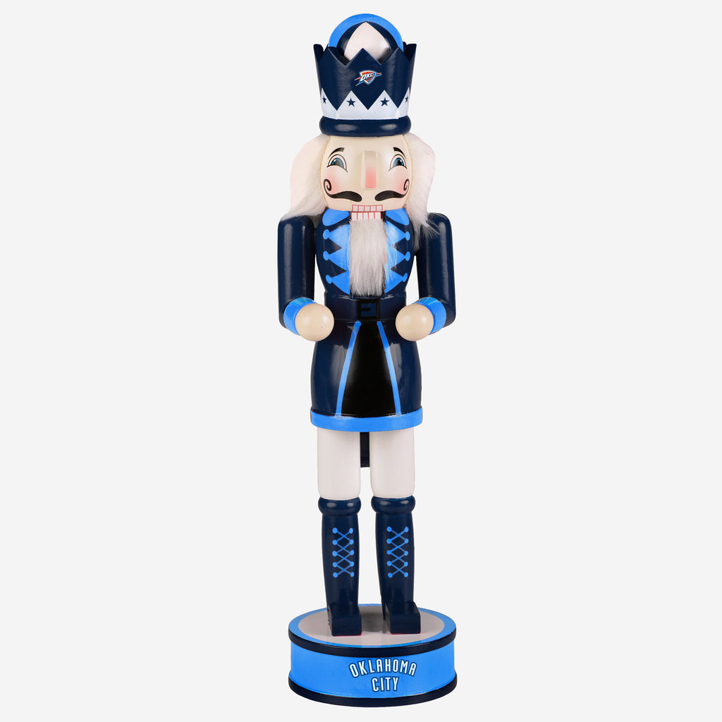 Oklahoma City Thunder Holiday Nutcracker FOCO - FOCO.com