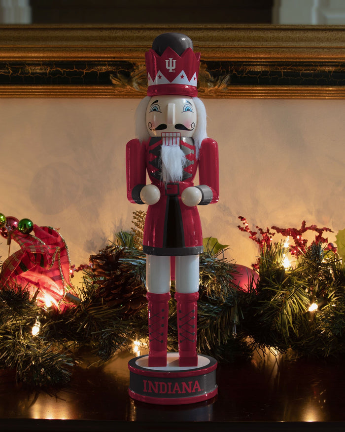 Indiana Hoosiers Team Spirit Nutcracker FOCO - FOCO.com