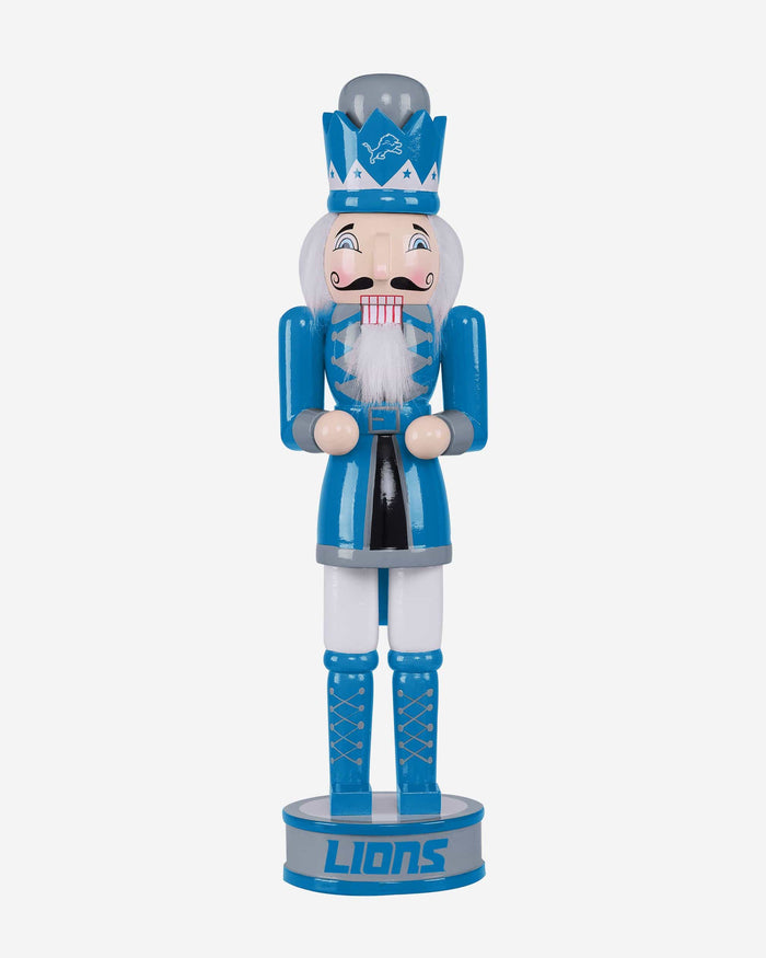 Detroit Lions Team Spirit Nutcracker FOCO - FOCO.com