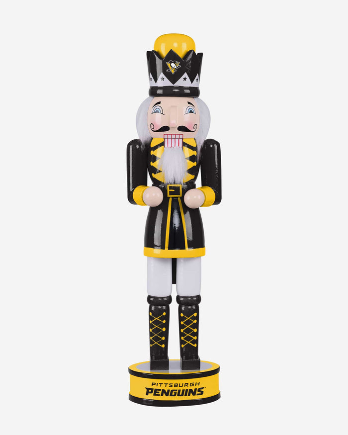 Pittsburgh Penguins Team Spirit Nutcracker FOCO - FOCO.com