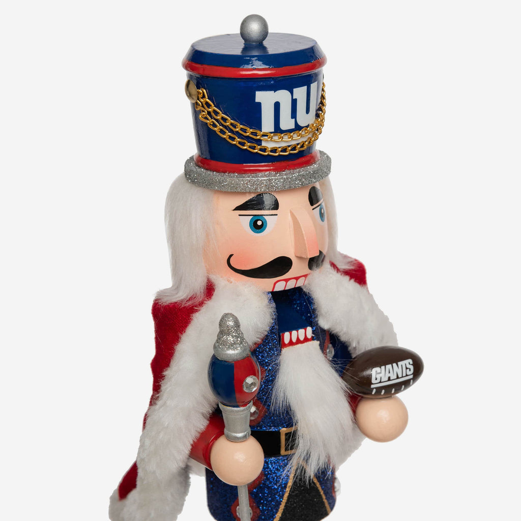 New York Giants Glitter Nutcracker FOCO