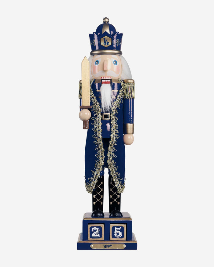 Los Angeles Dodgers Countdown Nutcracker FOCO - FOCO.com