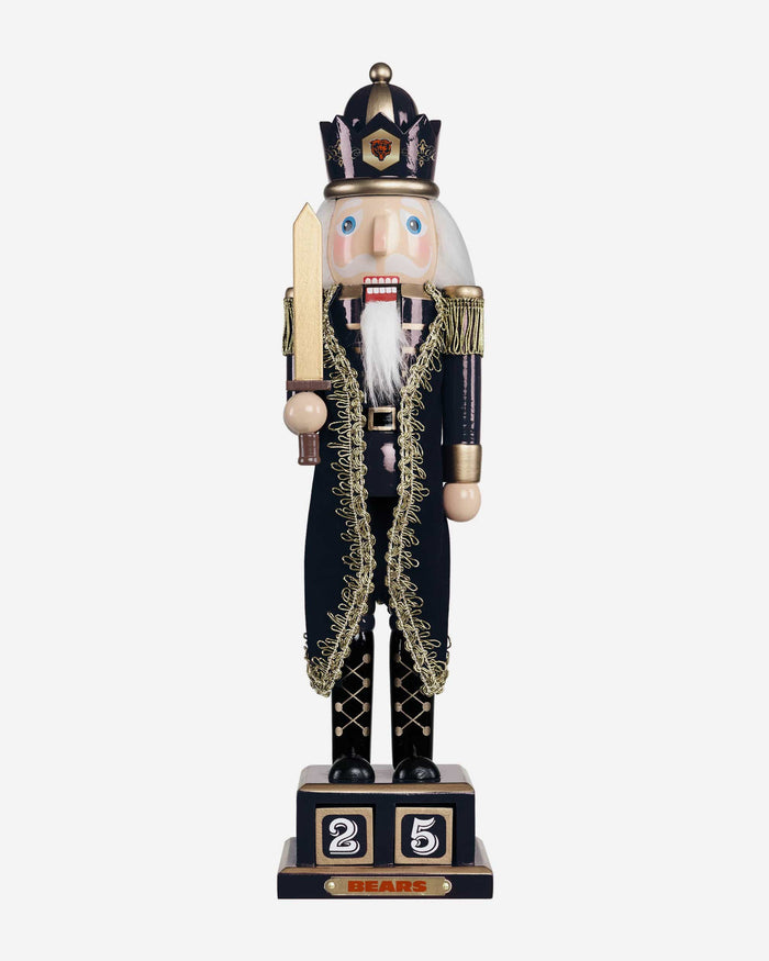 Chicago Bears Countdown Nutcracker FOCO - FOCO.com