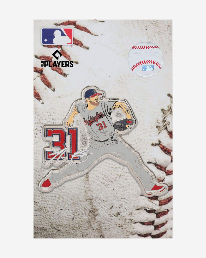 Max Scherzer Washington Nationals Pro Pinz FOCO - FOCO.com