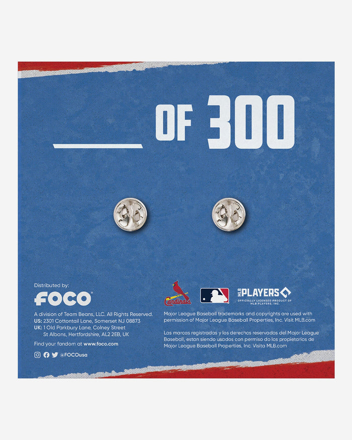 Adam Wainwright & Yadier Molina St Louis Cardinals 300 Career Start Duo Pin FOCO - FOCO.com