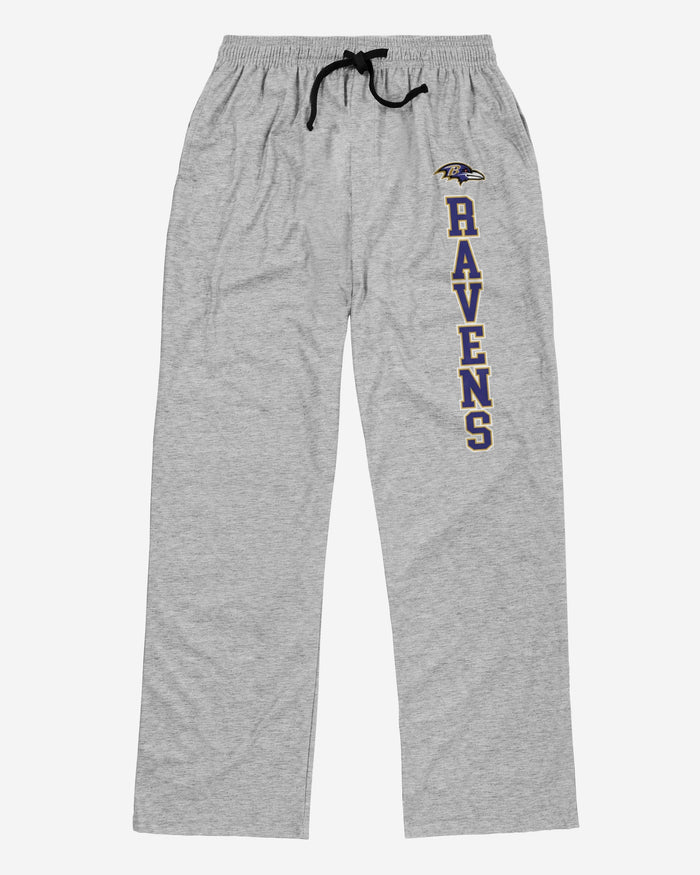 Baltimore Ravens Athletic Gray Lounge Pants FOCO - FOCO.com
