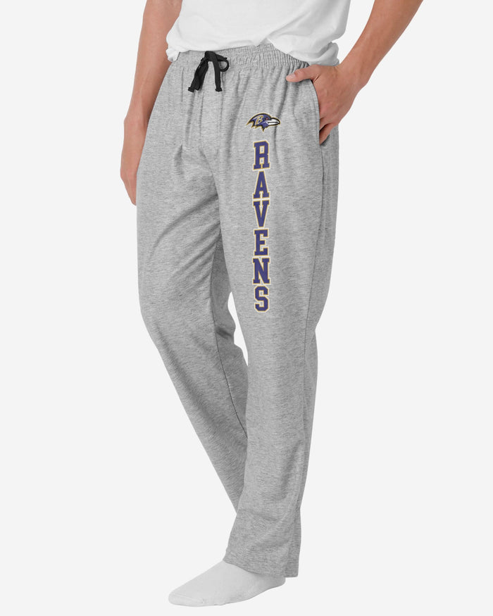 Baltimore Ravens Athletic Gray Lounge Pants FOCO S - FOCO.com
