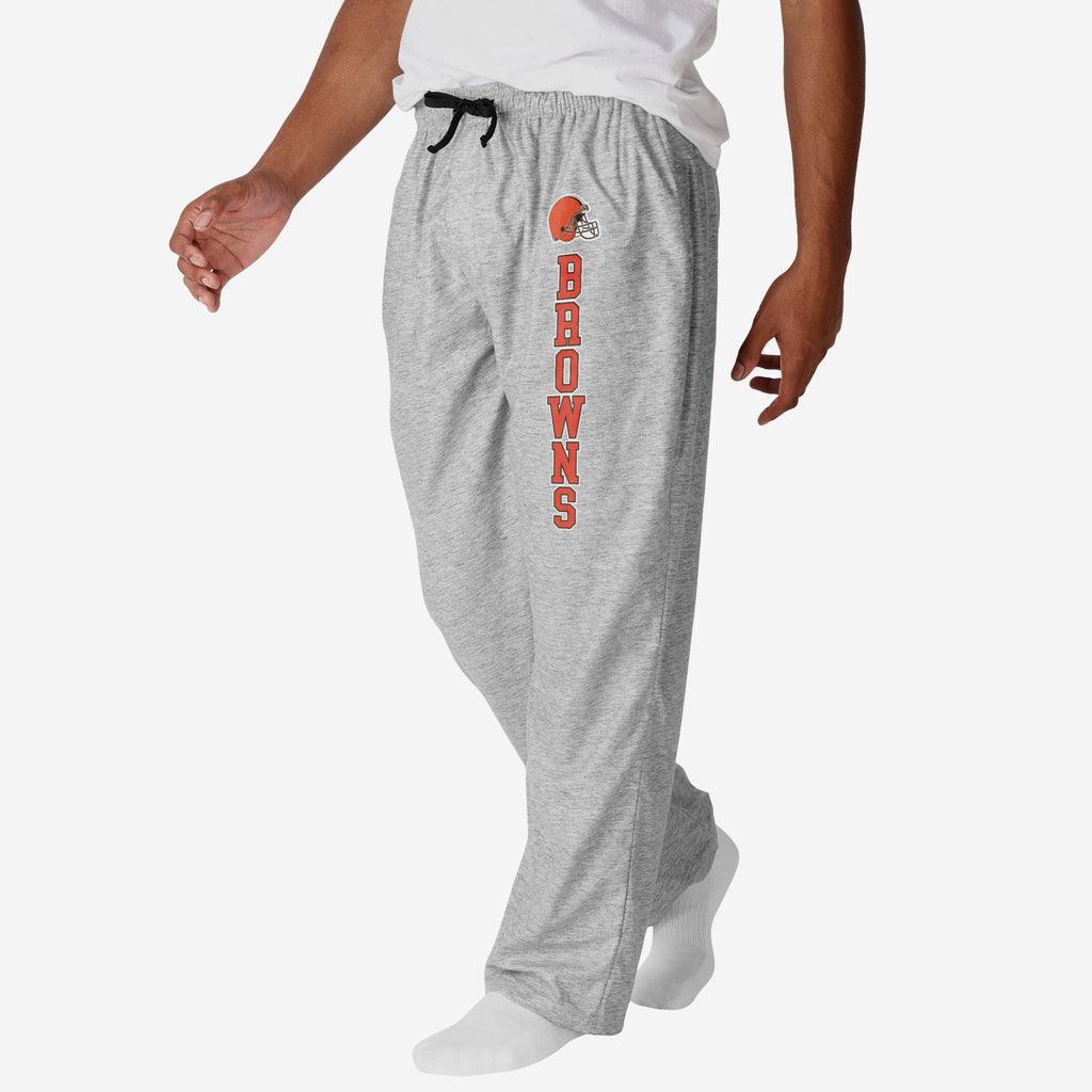 Cleveland Browns Athletic Gray Lounge Pants FOCO S - FOCO.com
