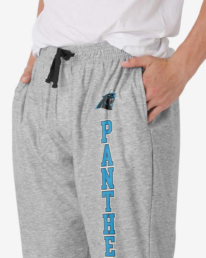 Carolina Panthers Athletic Gray Lounge Pants FOCO - FOCO.com