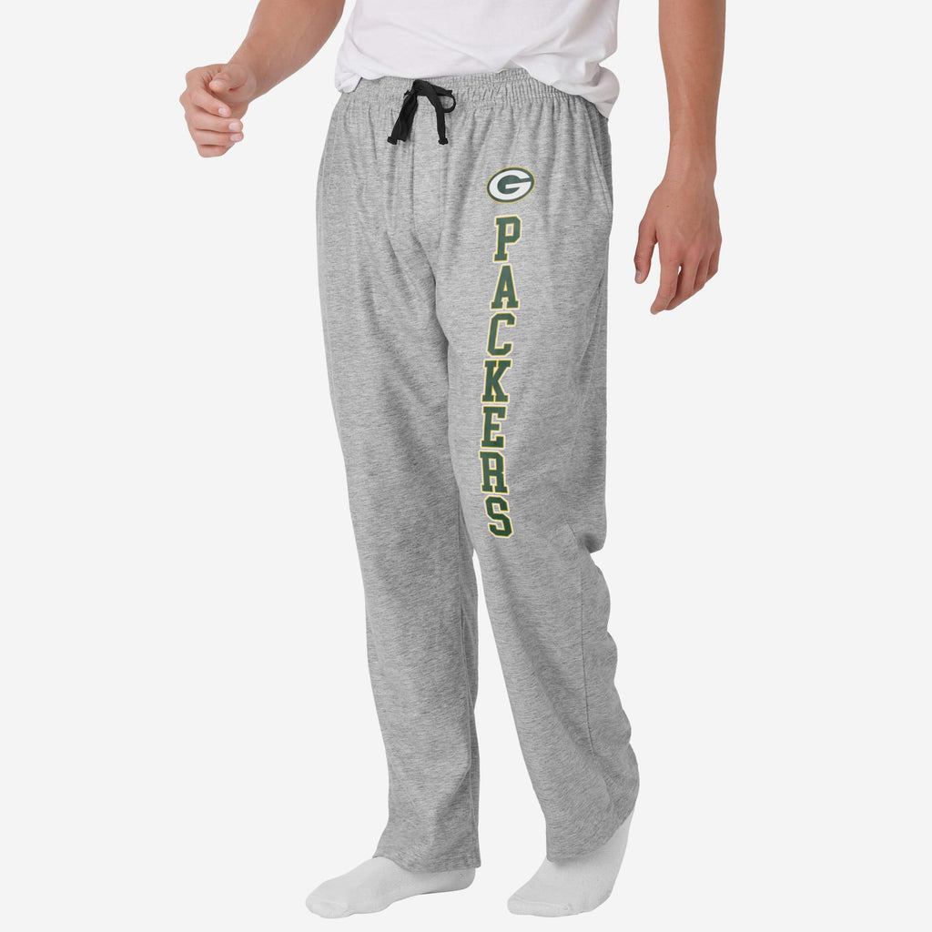 Green Bay Packers Athletic Gray Lounge Pants FOCO S - FOCO.com