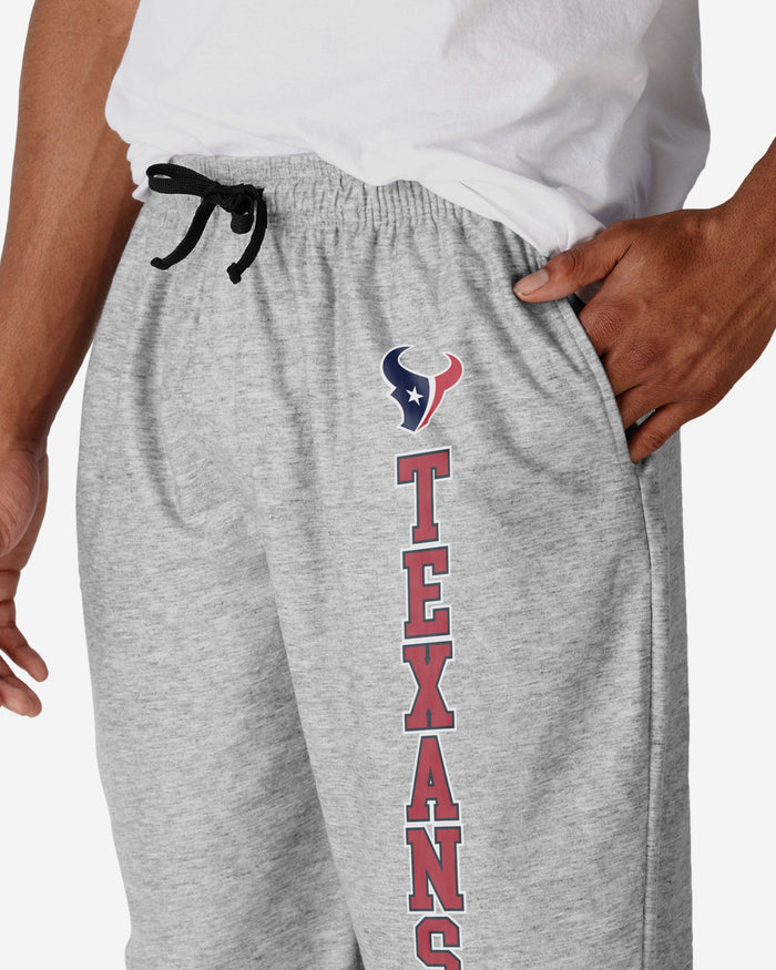 Houston Texans Athletic Gray Lounge Pants FOCO - FOCO.com