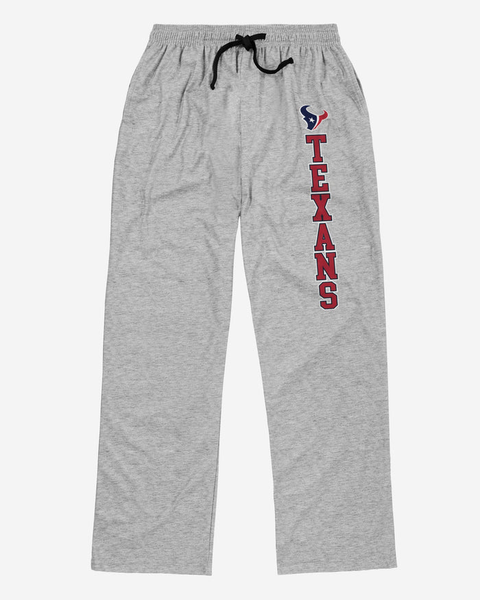 Houston Texans Athletic Gray Lounge Pants FOCO - FOCO.com