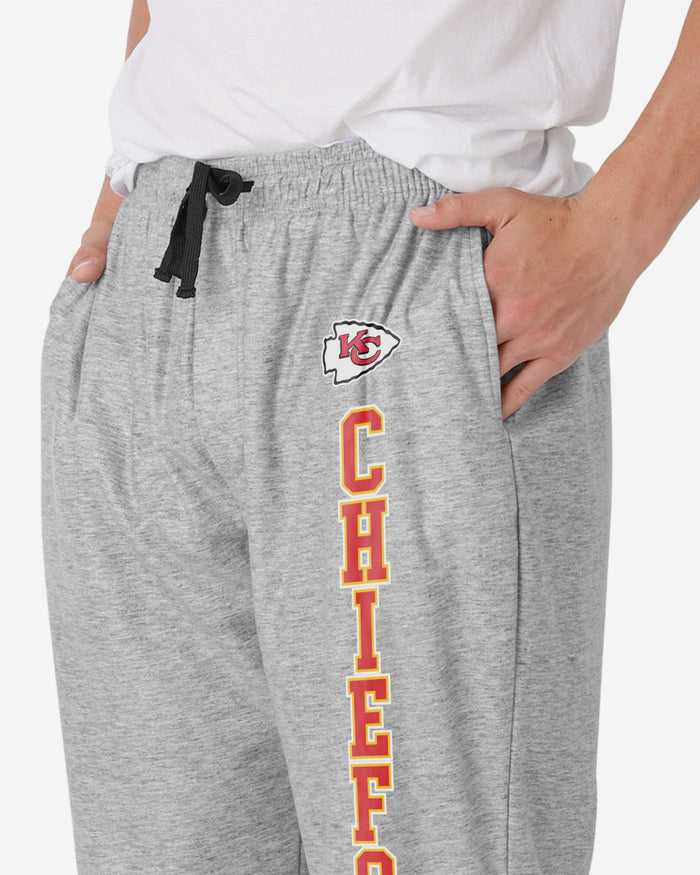 Kansas City Chiefs Athletic Gray Lounge Pants FOCO - FOCO.com